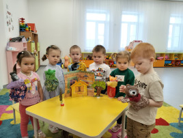 Пальчиковый кукольный театр "Теремок" Пальчиковый кукольный театр "Теремок".