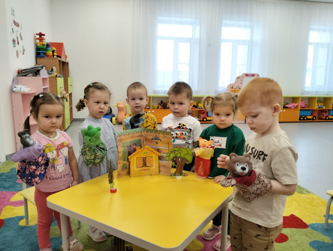 Пальчиковый кукольный театр "Теремок" Пальчиковый кукольный театр "Теремок".
